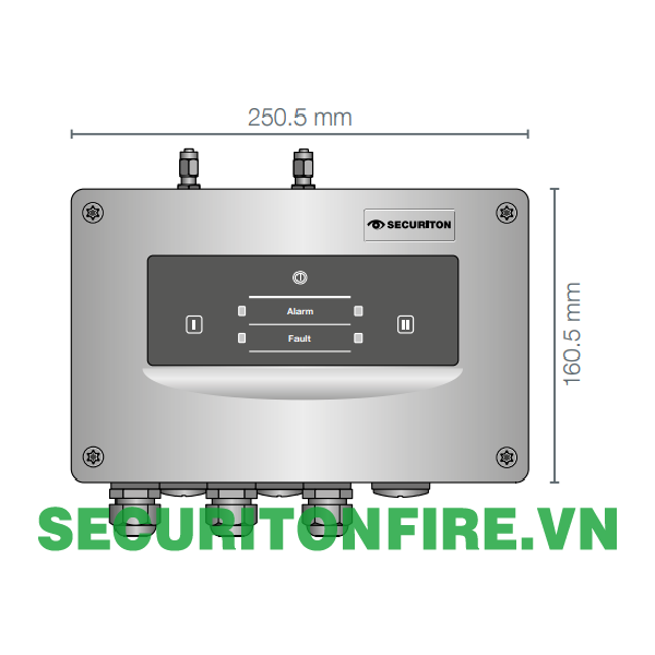 ADW 535-2 Đầu báo nhiệt tuyến tính độ nhạy cao loại hai kênh, Hệ thống báo cháy sớm SecuriHeat ADW